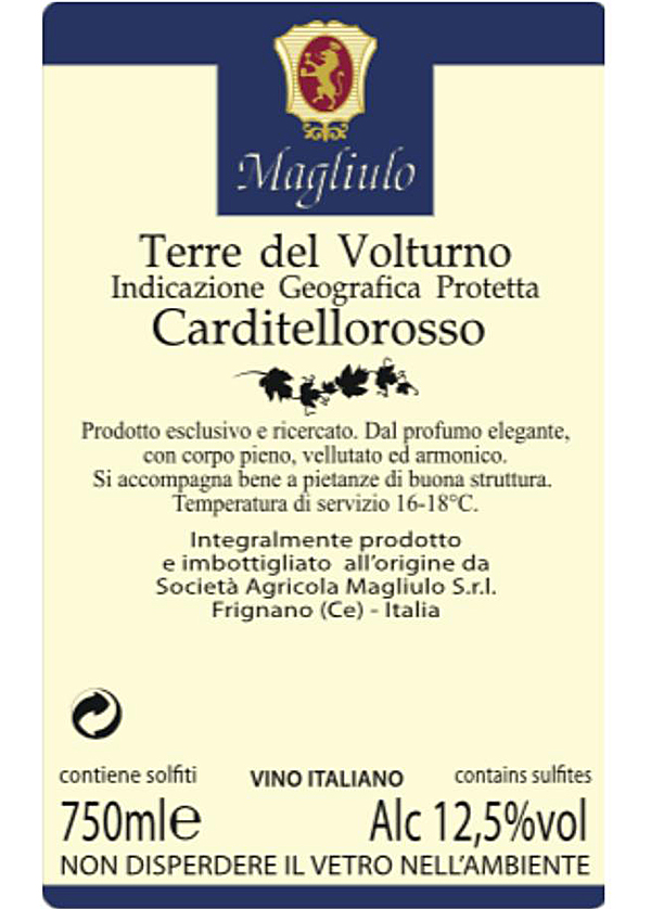 Carditello Rosso I.G.P.