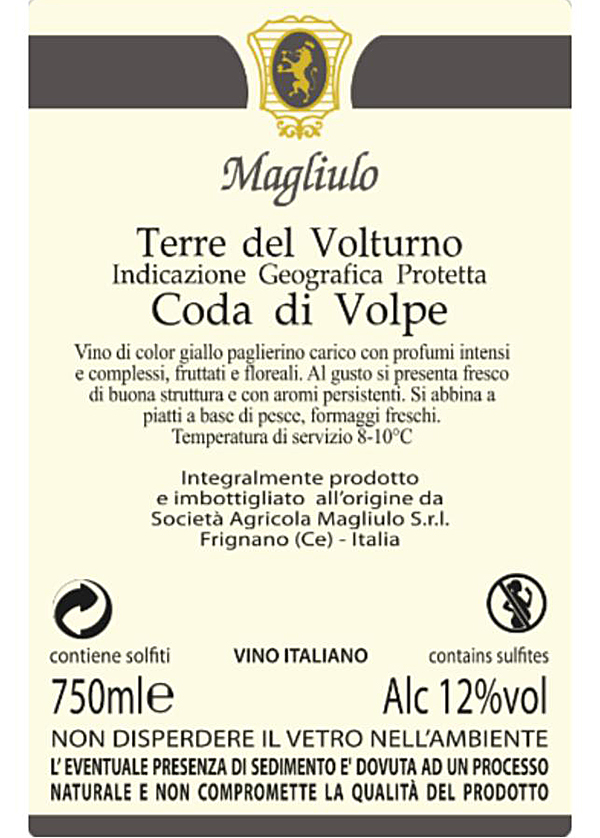 Coda di volpe IGP
